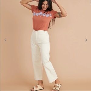 Marine Layer Bridget Pants, Antique White
